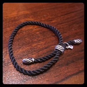 David Yurman bracelet with silver tone accents